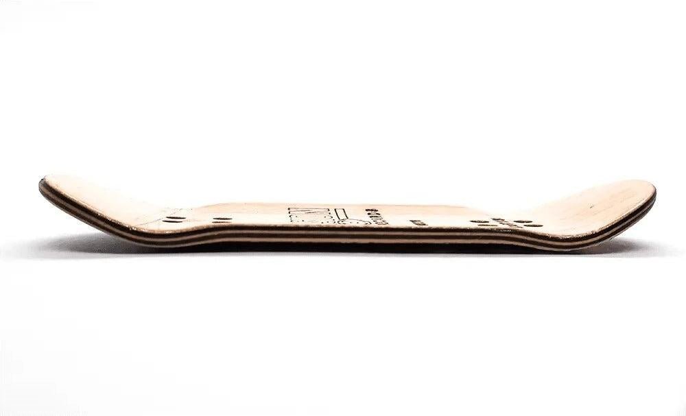 Division Flesh to Fungi Fingerboard Deck 32mm - Caramel Fingerboards - Fingerboard store