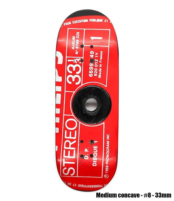 DL Recycled Vinyl Fingerboard Deck - Caramel Fingerboards - Fingerboard store