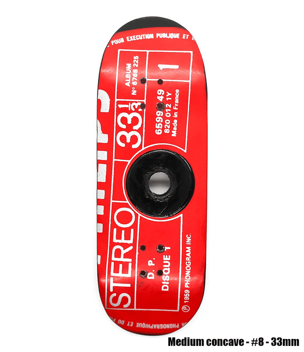 DL Recycled Vinyle Fingerboard Deck - Caramel Fingerboards - Fingerboard store