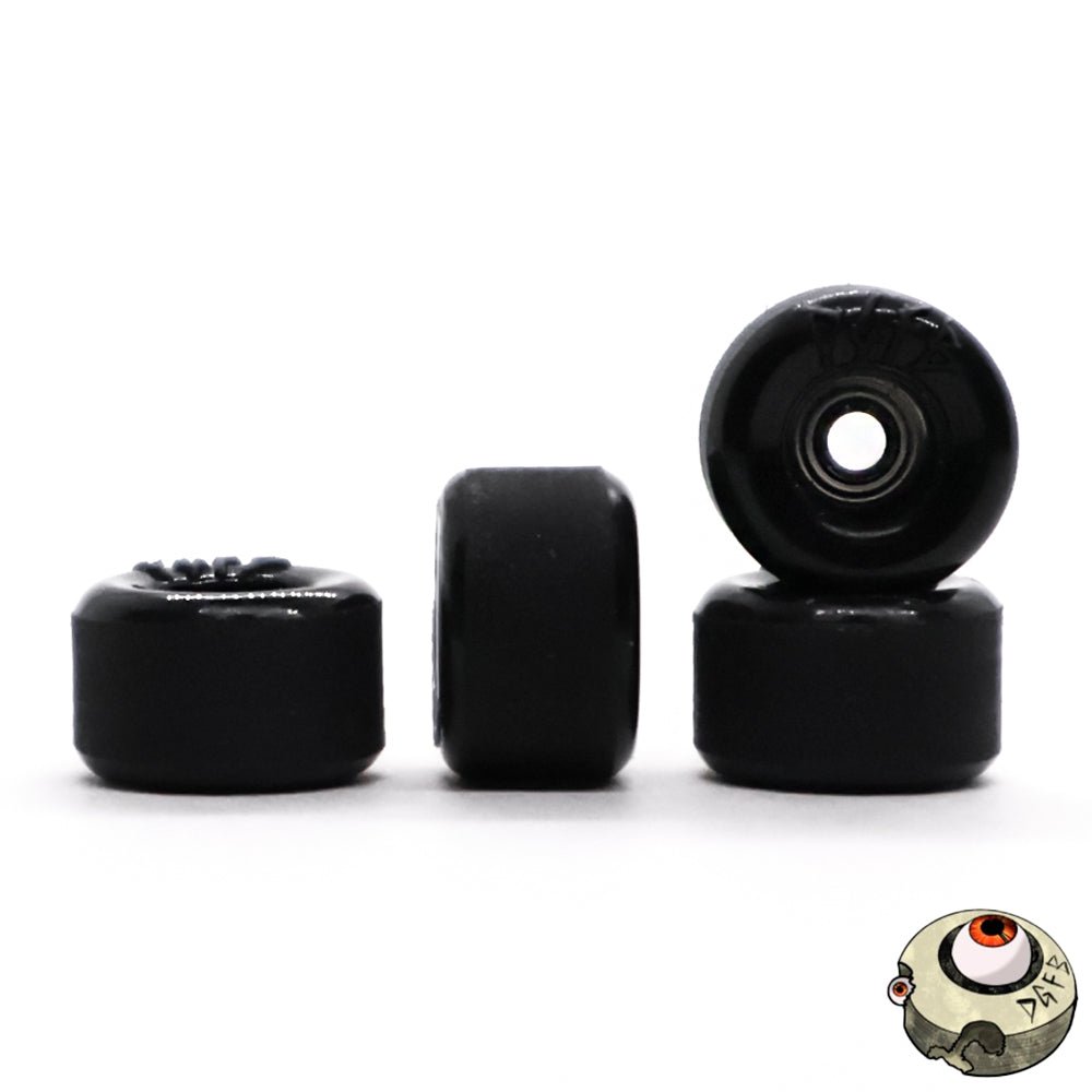 Dude Guy Black Fingerboard Wheels 8mm - Caramel Fingerboards - Fingerboard store