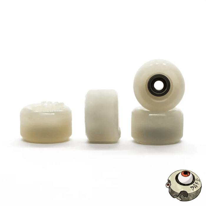 Dude Guy Ghost Fingerboard Wheels 8mm - Caramel Fingerboards - Fingerboard store