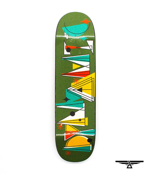 Dynamic Fingerboard Deck Midcentury 26mm - Caramel Fingerboards - Fingerboard store