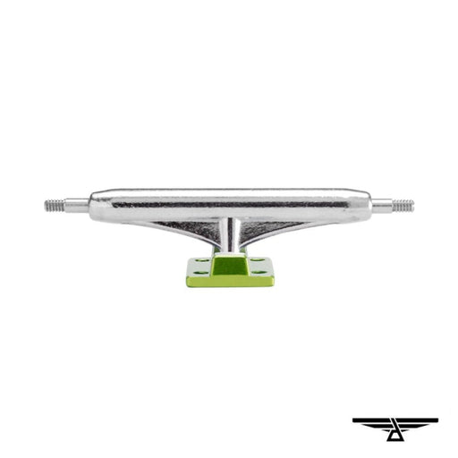 Dynamic Trucks - 32mm Lime Green Baseplate - Caramel Fingerboards - Fingerboard store