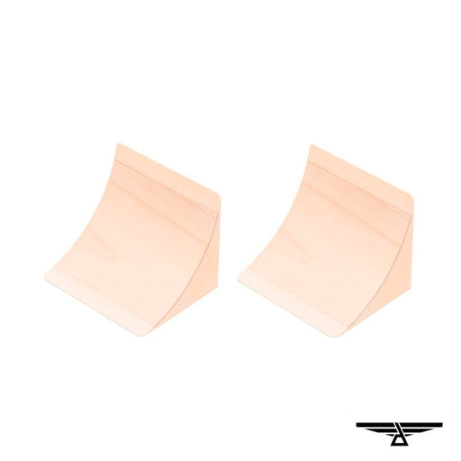 Dynamic Wallride Quarter Two Pack - Caramel Fingerboards - Fingerboard store