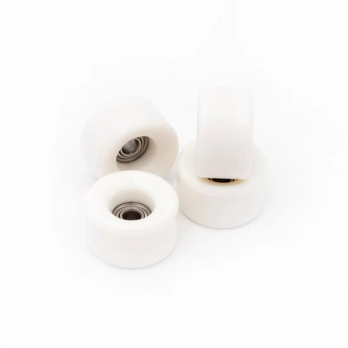 Dynamic Wheels - Conical Cruiser White 64D - Caramel Fingerboards - Fingerboard store
