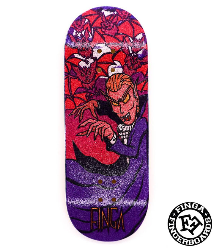Finga Dracula Fingerboard Deck 34mm - Caramel Fingerboards - Fingerboard store