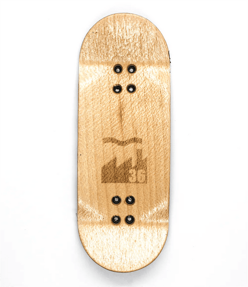 Finger Industries Black Factory Fingerboard Deck 36mm - Caramel Fingerboards - Fingerboard store