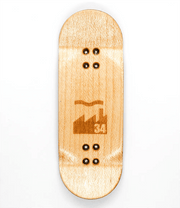 Finger Industries Coffee Cup Fingerboard Deck 34mm - Caramel Fingerboards - Fingerboard store