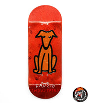 Finger Industries Fausto Brick Fingerboard Deck 34mm - Caramel Fingerboards - Fingerboard store