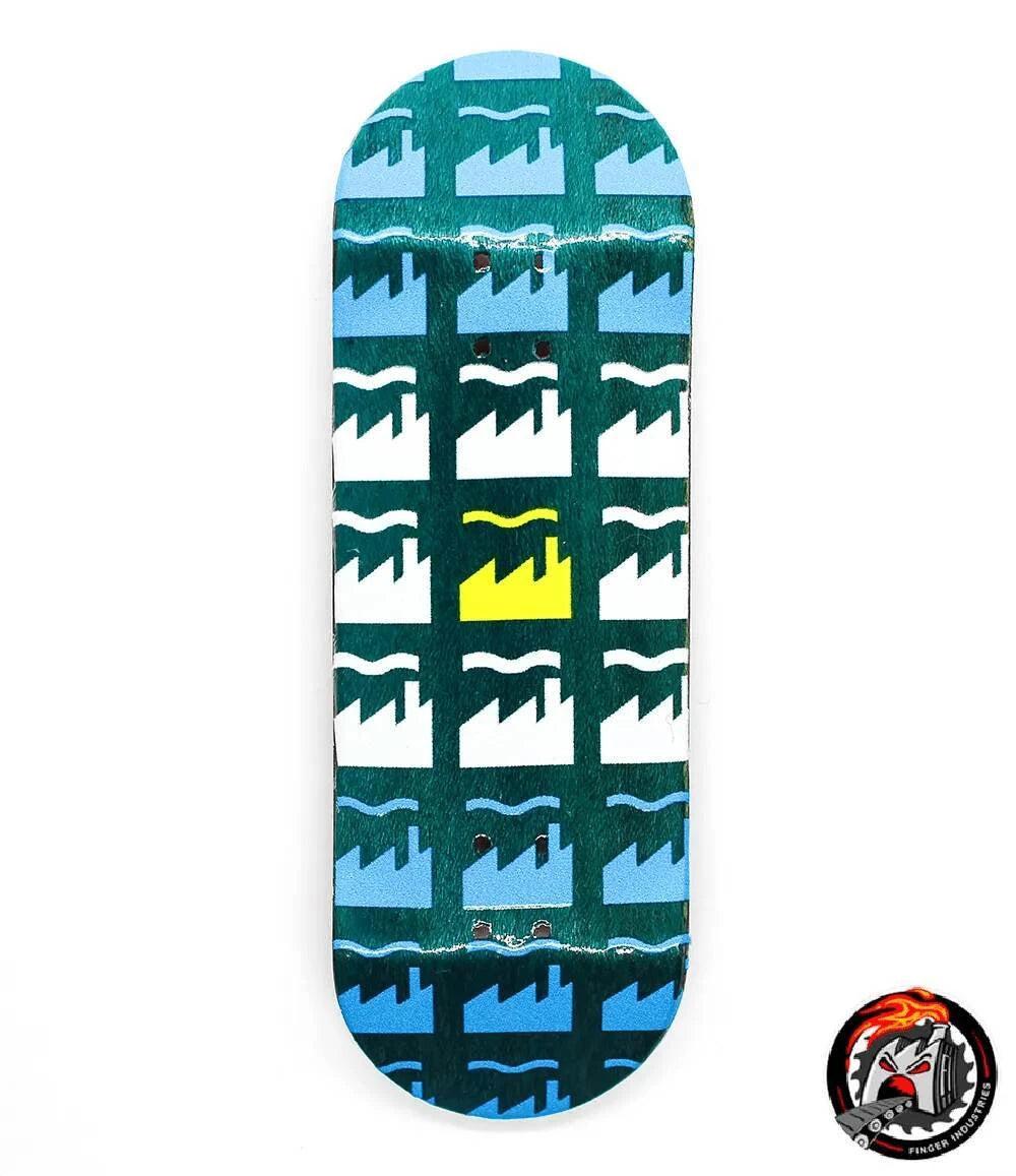 Finger Industries Green Factory Fingerboard Deck 32mm - Caramel Fingerboards - Fingerboard store
