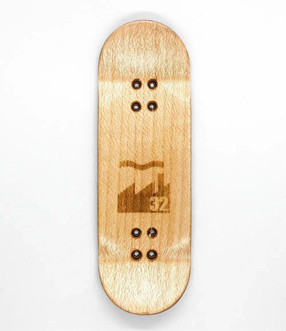 Finger Industries Green Grinder Coffee Fingerboard Deck 32mm - Caramel Fingerboards - Fingerboard store