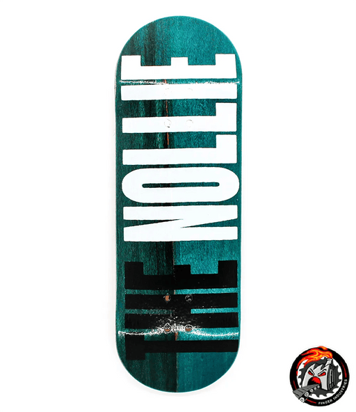 Finger Industries Green The Nollie Fingerboard Deck 32mm - Caramel Fingerboards - Fingerboard store