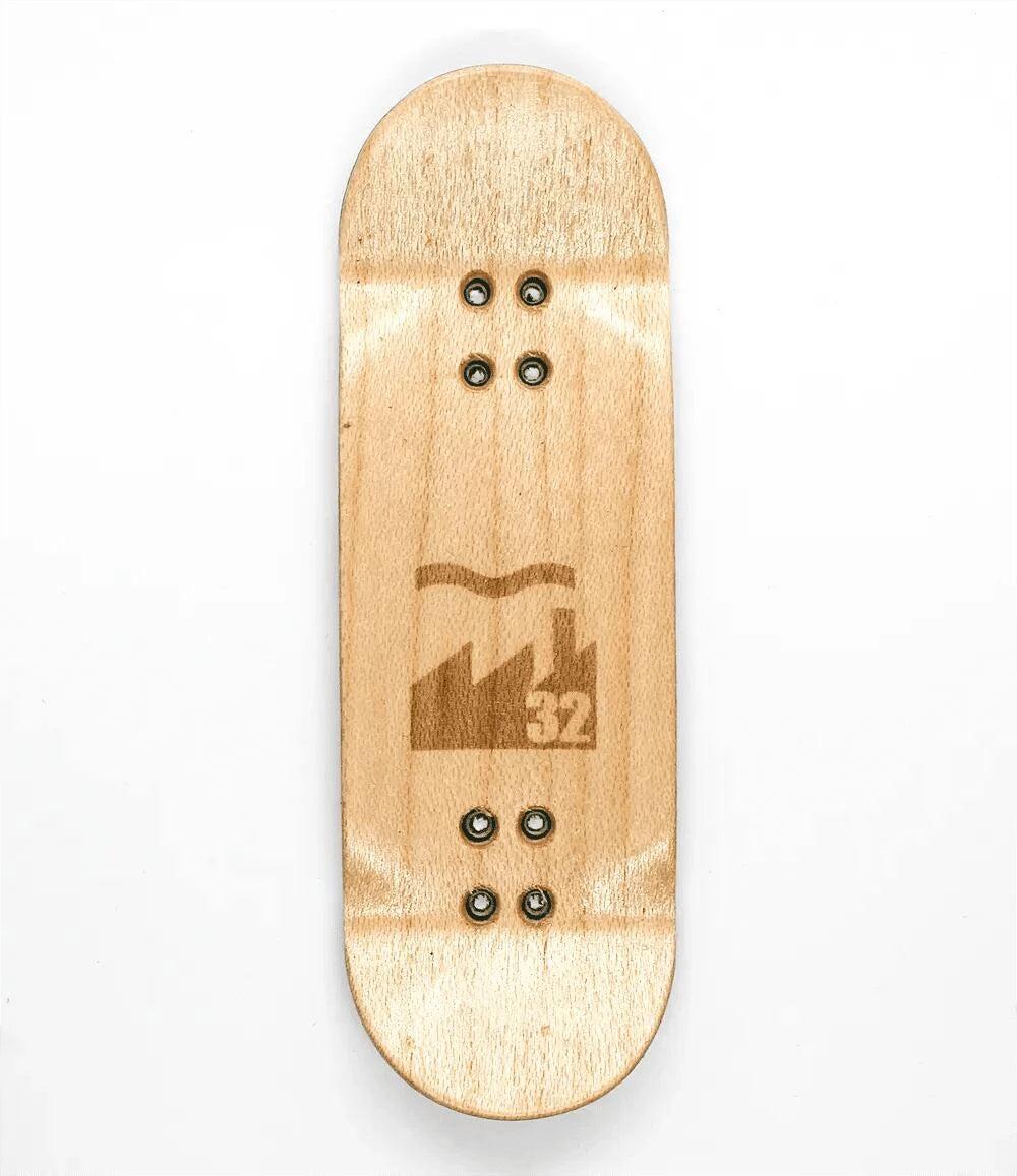 Finger Industries Letter Fingerboard Deck - Caramel Fingerboards - Fingerboard store