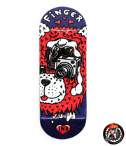 Finger Industries Teddy Purple Fingerboard Deck 34mm - Caramel Fingerboards - Fingerboard store