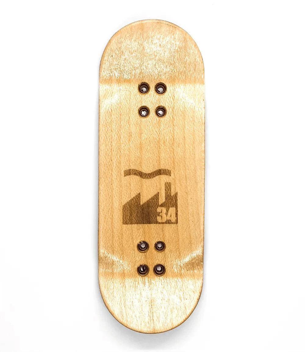 Finger Industries Teddy Purple Fingerboard Deck 34mm - Caramel Fingerboards - Fingerboard store