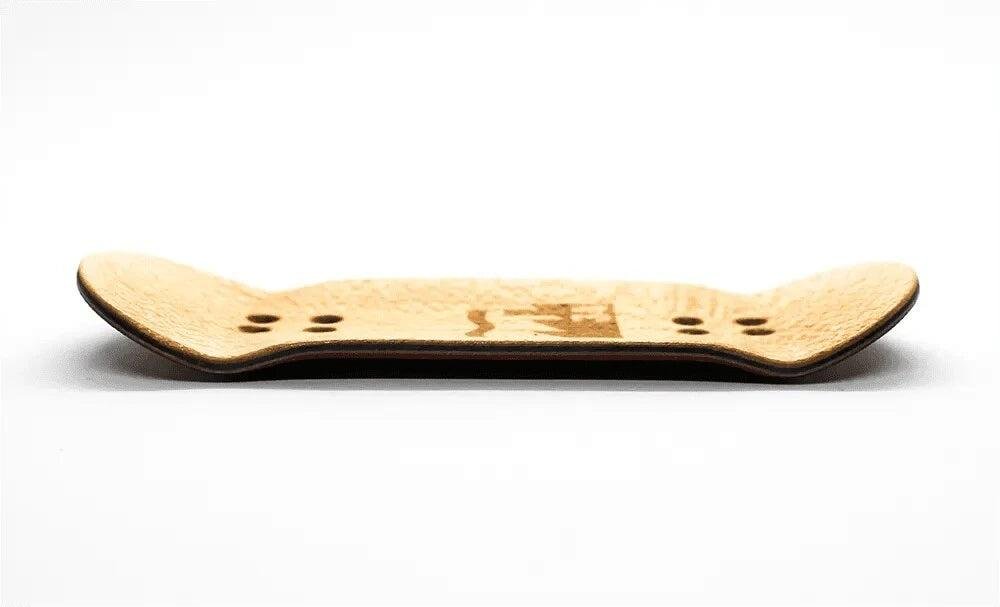 Finger Industries Triple Factory Fingerboard Deck 34mm - Caramel Fingerboards - Fingerboard store