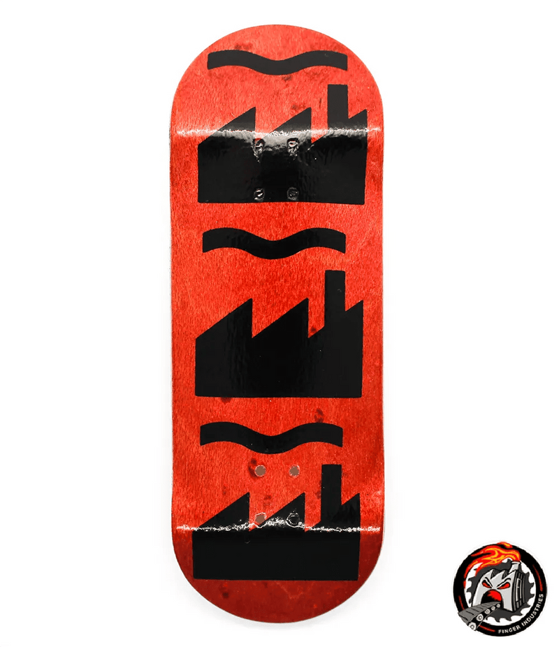 Finger Industries Triple Factory Fingerboard Deck 34mm - Caramel Fingerboards - Fingerboard store