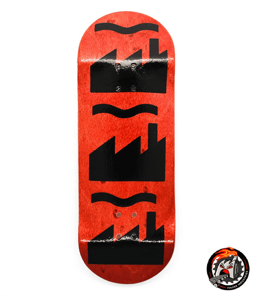 Finger Industries Triple Factory Fingerboard Deck 34mm - Caramel Fingerboards - Fingerboard store
