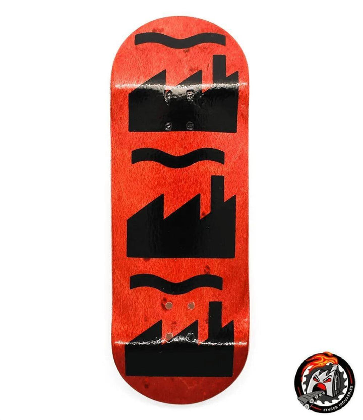 Finger Industries Triple Factory Fingerboard Deck 34mm - Caramel Fingerboards - Fingerboard store