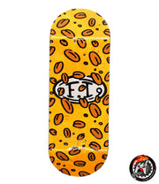 Finger Industries Yellow Coffee Beans Fingerboard Deck 34mm - Caramel Fingerboards - Fingerboard store