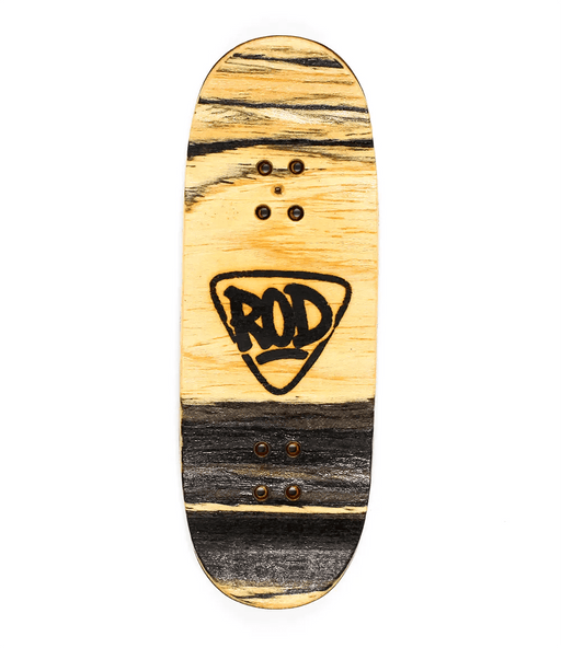 FingerRod Black Fingerboard Deck 33mm - Caramel Fingerboards - Fingerboard store
