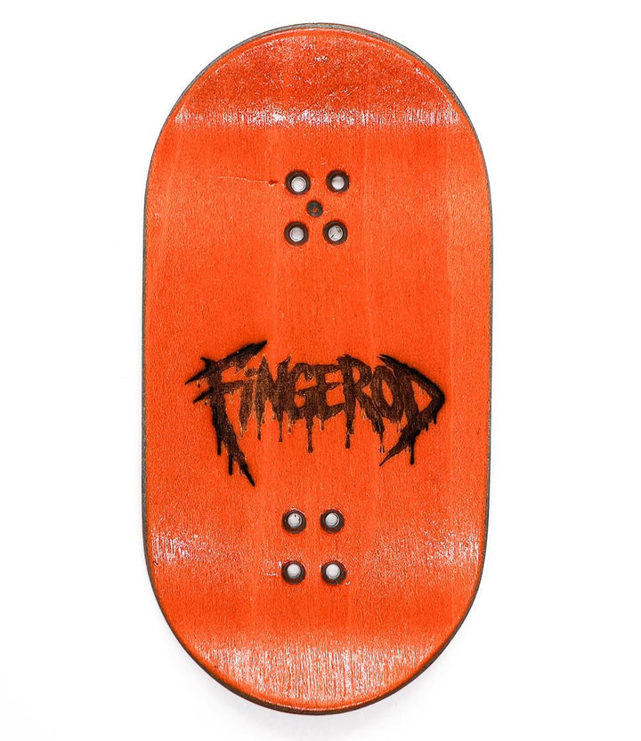 FingerRod Black-Yellow Fingerboard Deck 50mm - Caramel Fingerboards - Fingerboard store