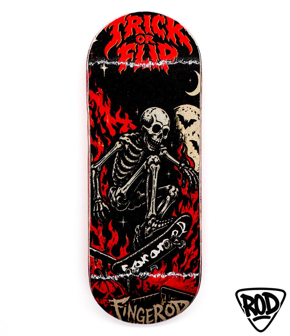 FingerRod Deadly Ride Popsicle Fingerboard Deck 33.5mm - Caramel Fingerboards - Fingerboard store