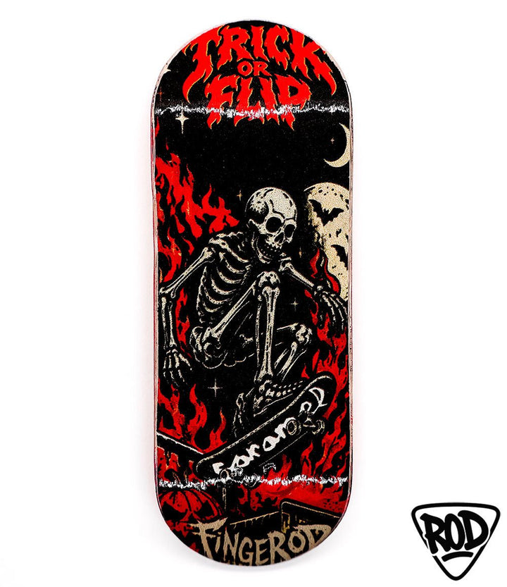 FingerRod Deadly Ride Popsicle Fingerboard Deck 33.5mm - Caramel Fingerboards - Fingerboard store