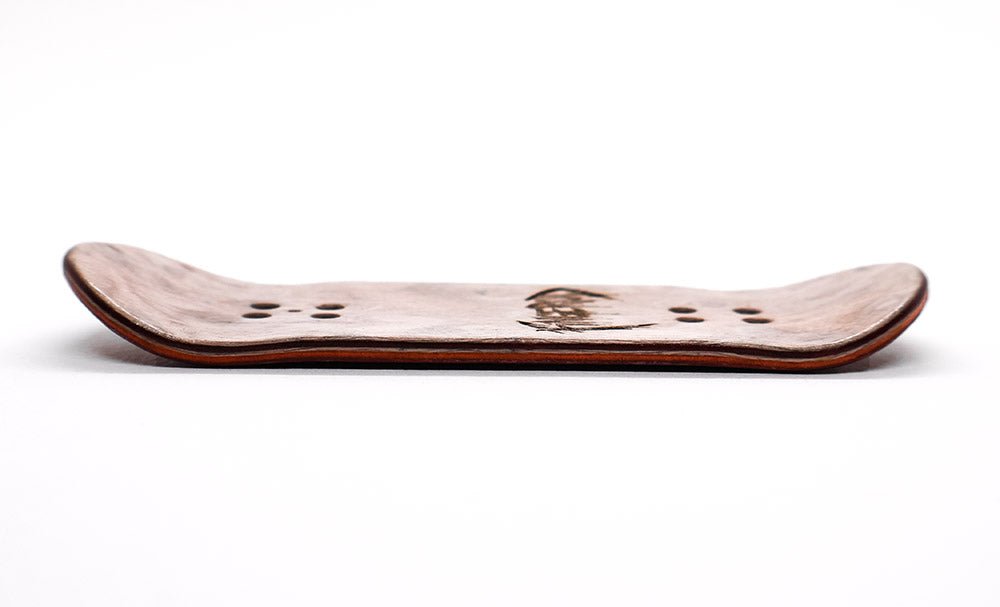 FingerRod Graffiti Fingerboard Deck 34mm - Caramel Fingerboards - Fingerboard store