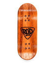FingerRod Green Fingerboard deck 33mm - Caramel Fingerboards - Fingerboard store