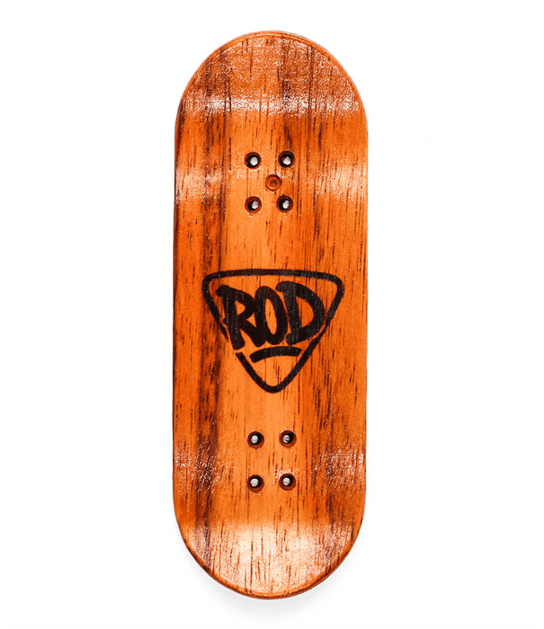 FingerRod Green Fingerboard deck 33mm - Caramel Fingerboards - Fingerboard store