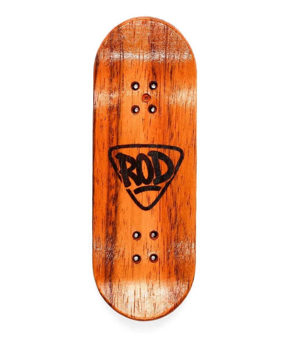 FingerRod Green Fingerboard deck 33mm - Caramel Fingerboards - Fingerboard store