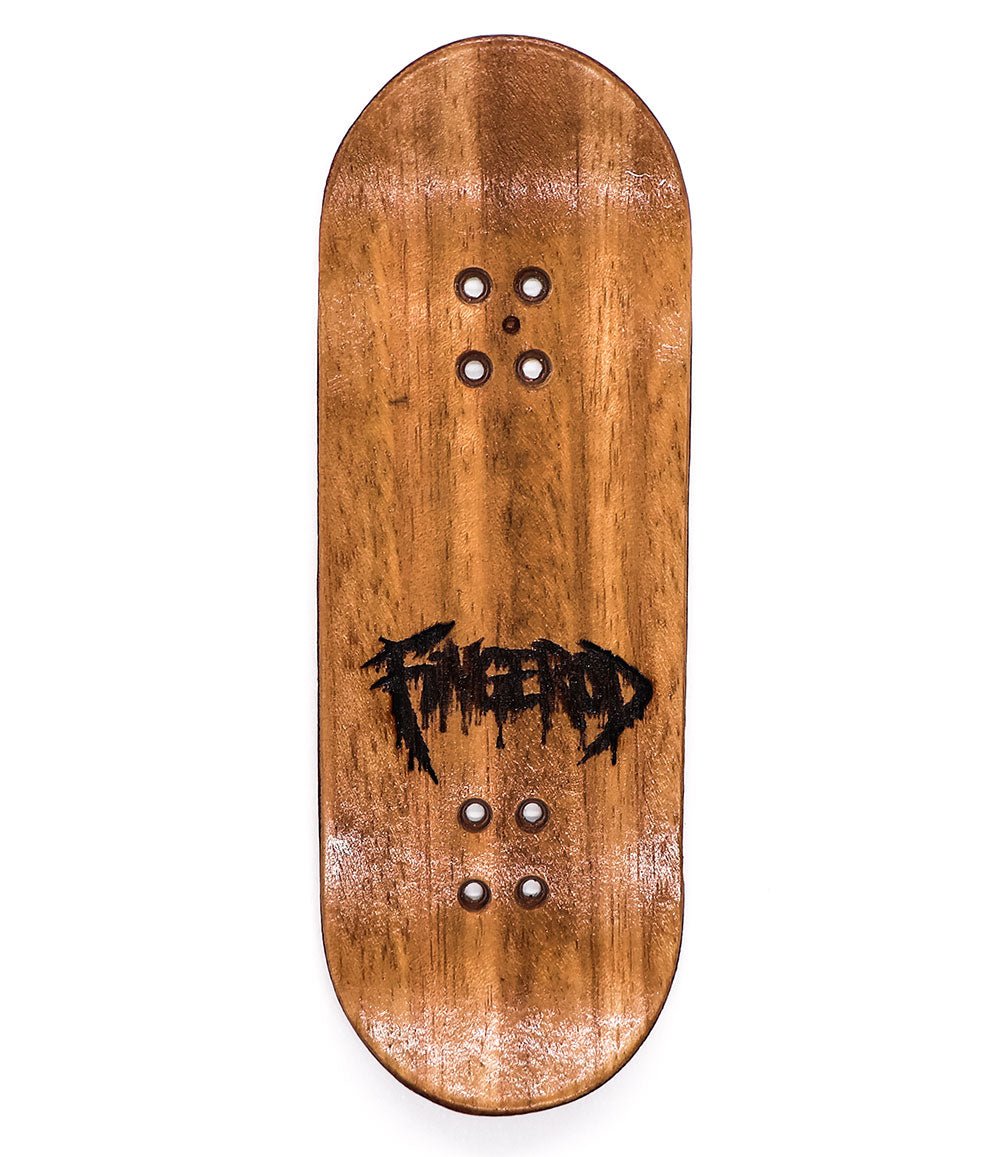 FingerRod I Am Shred Fingerboard deck 33mm - Caramel Fingerboards - Fingerboard store