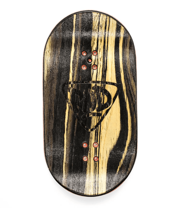 FingerRod Logo Fingerboard Deck 50mm - Caramel Fingerboards - Fingerboard store