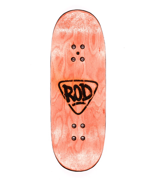 FingerRod Pink Fingerboard deck 33.5mm - Caramel Fingerboards - Fingerboard store
