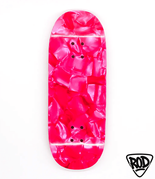 FingerRod Pink Fingerboard deck 33.5mm - Caramel Fingerboards - Fingerboard store