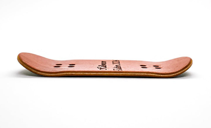 FingerRod Sugar Fiend Boxi Fingerboard Deck - Caramel Fingerboards - Fingerboard store