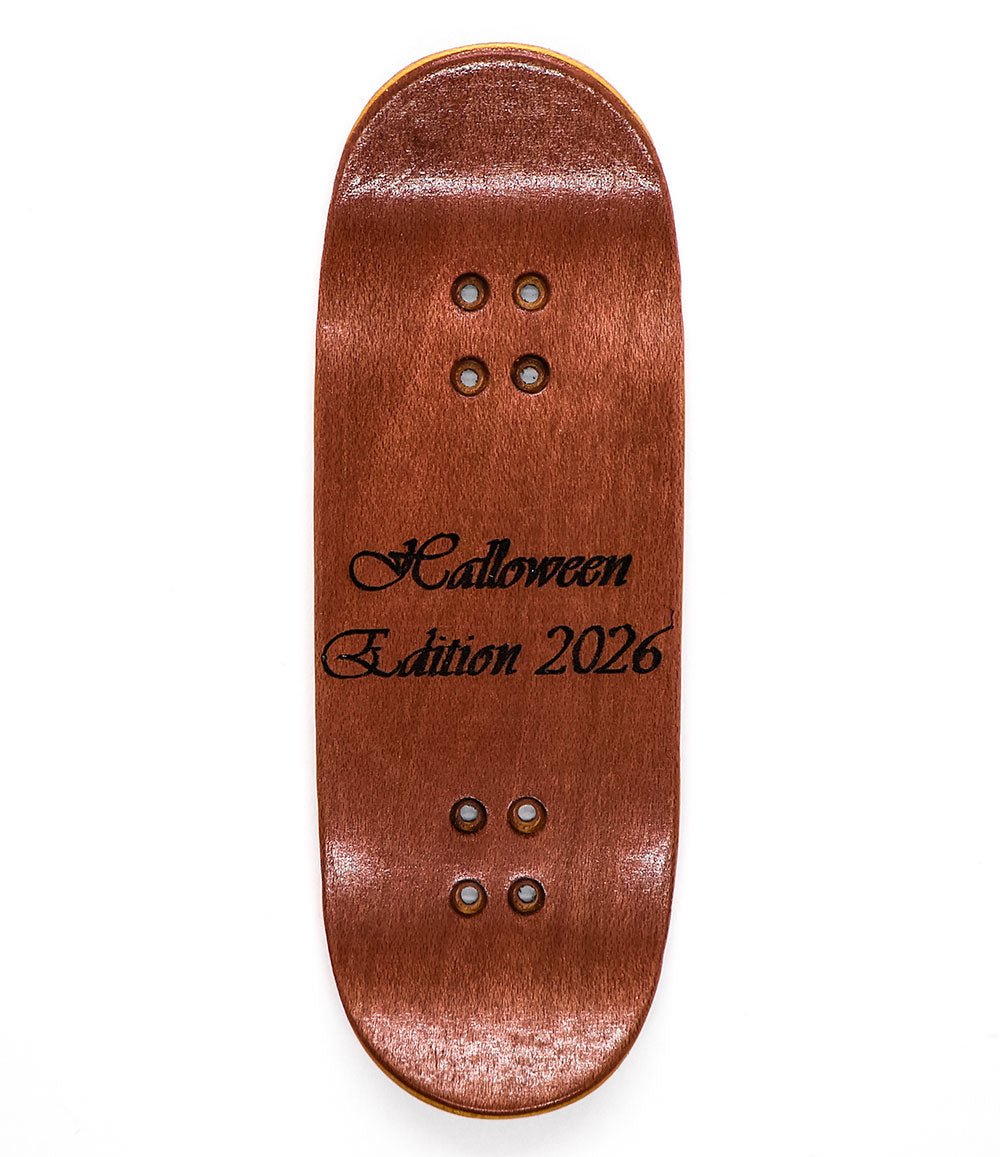 FingerRod Sugar Fiend Boxi Fingerboard Deck - Caramel Fingerboards - Fingerboard store