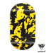 FingerRod x Caramel Black - Yellow Popsicle Deck 50mm - Caramel Fingerboards - Fingerboard store