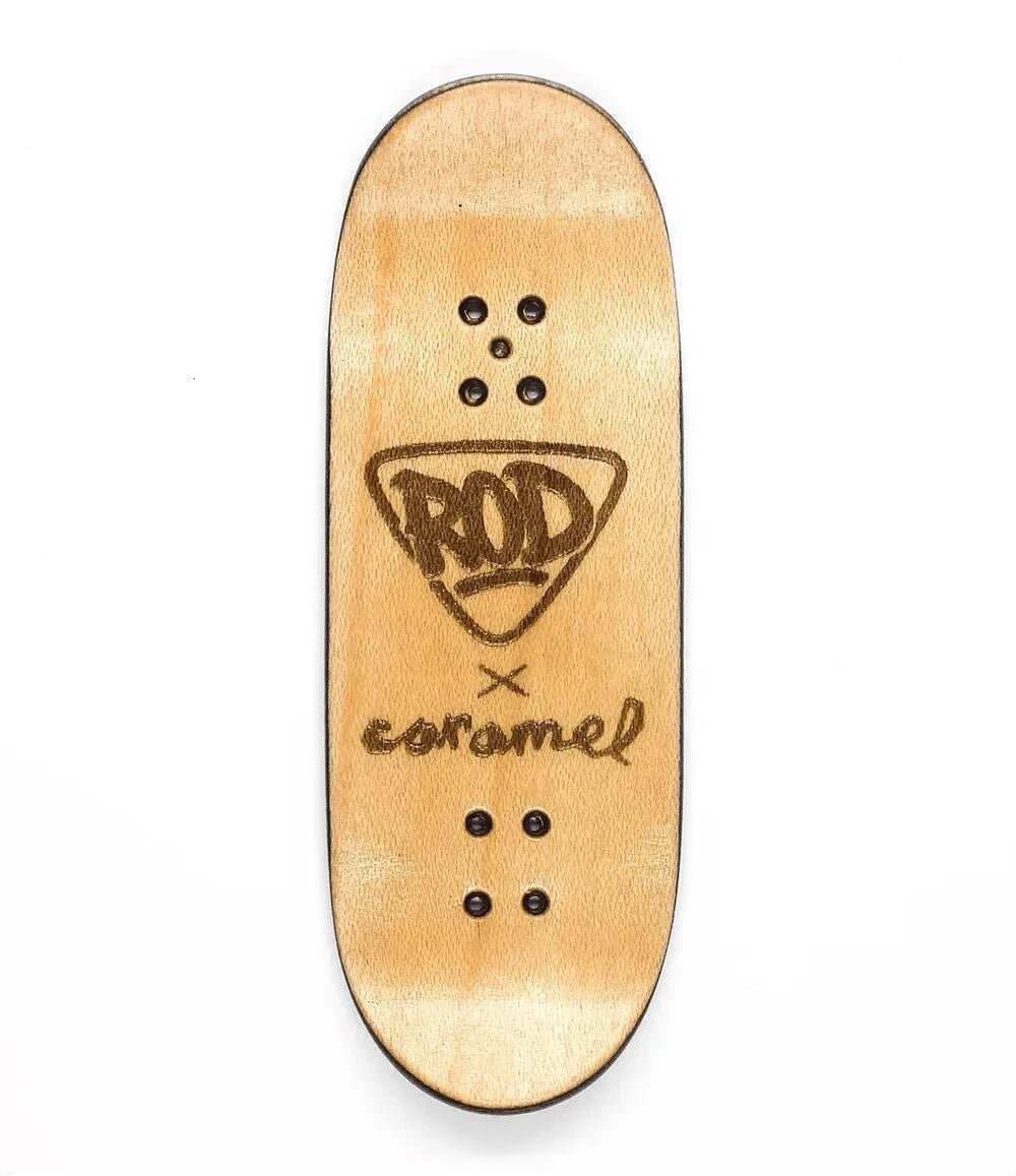 FingerRod x Caramel Cowboy Bebop Fingerboard Deck 33mm - Caramel Fingerboards - Fingerboard store