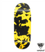 FingerRod x Caramel Yellow - Black Deck 33mm - Caramel Fingerboards - Fingerboard store