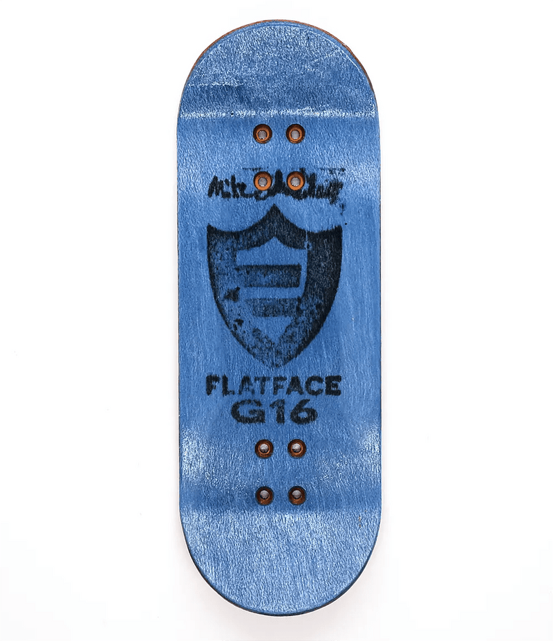 FlatFace x Cowply Big Eye Real Wear Deck G16 33.6mm - Caramel Fingerboards - Fingerboard store