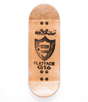 FlatFace X Cowply Black Zeph Special Edition G16 33.6mm - Caramel Fingerboards - Fingerboard store