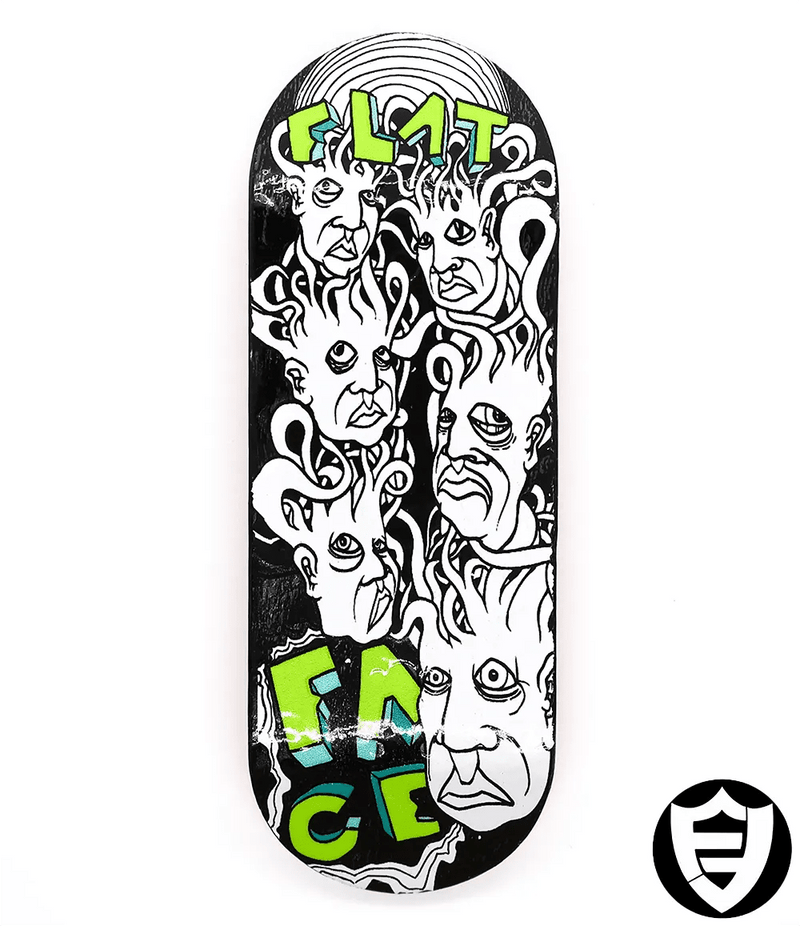 FlatFace X Cowply Black Zeph Special Edition G16 33.6mm - Caramel Fingerboards - Fingerboard store