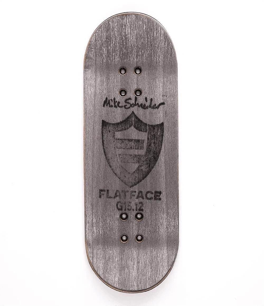 FlatFace X Cowply Grey Blistered G15.12 33.6mm - Caramel Fingerboards - Fingerboard store