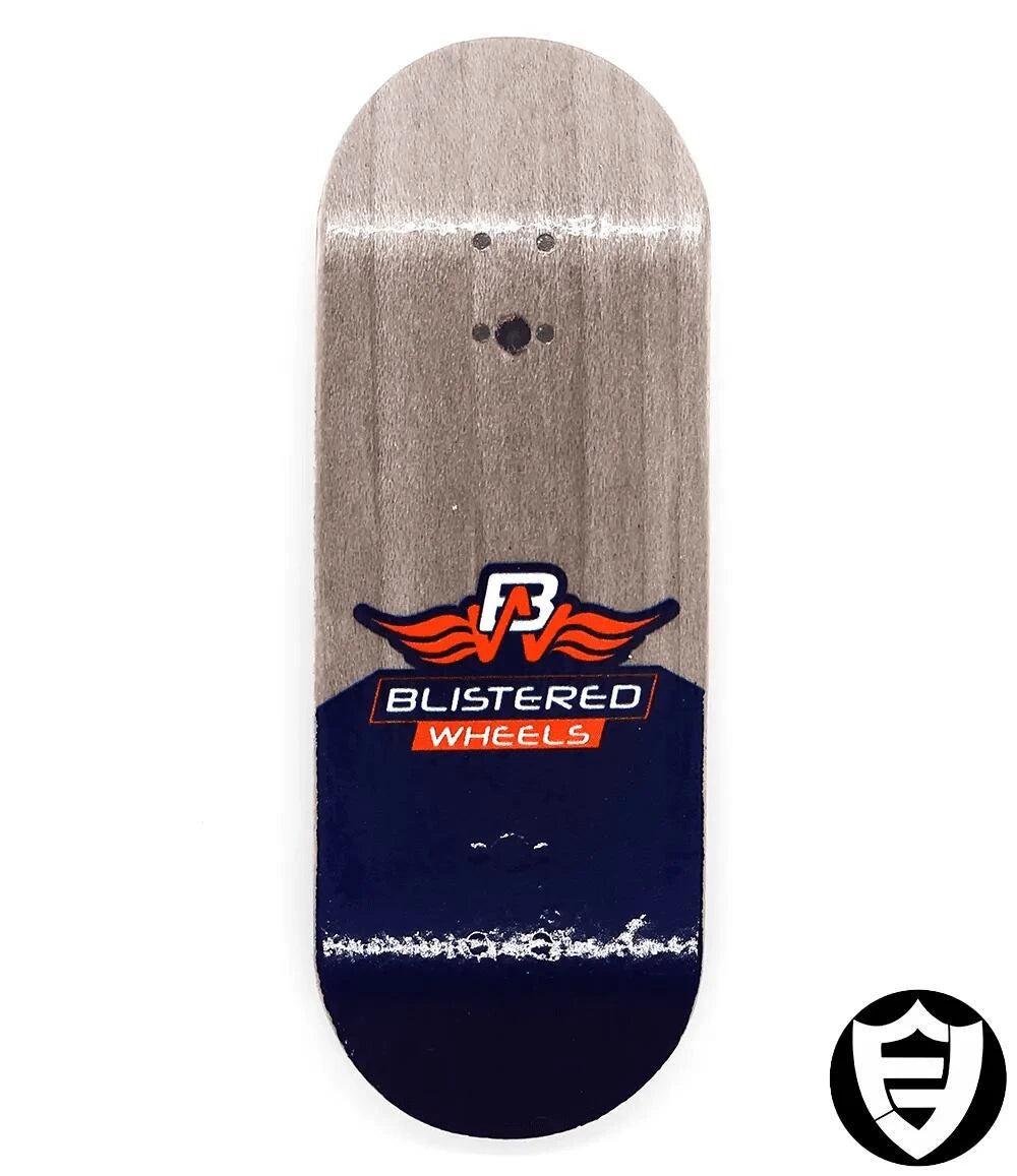 FlatFace X Cowply Grey Blistered G15.12 33.6mm - Caramel Fingerboards - Fingerboard store
