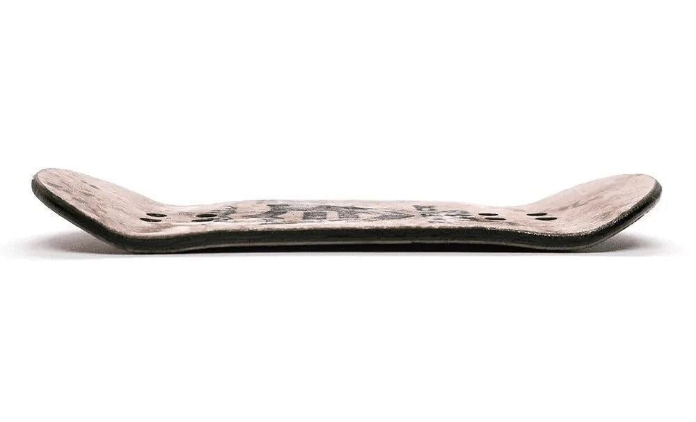 FlatFace X Cowply Grey Grain Blistered G16 33.6mm - Caramel Fingerboards - Fingerboard store
