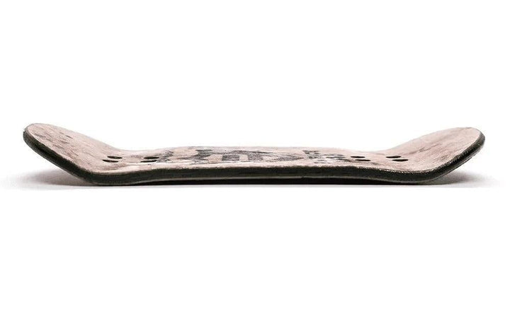 FlatFace X Cowply Grey Grain Blistered G16 33.6mm - Caramel Fingerboards - Fingerboard store