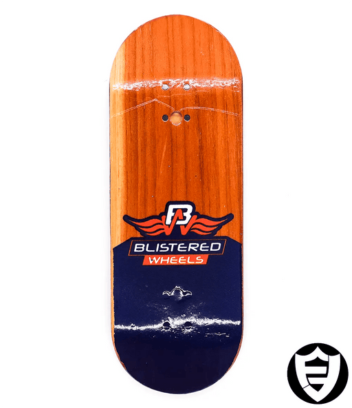FlatFace X Cowply Wood Blistered G15.12 33.6mm - Caramel Fingerboards - Fingerboard store