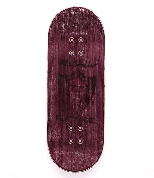 FlatFace X Cowply Yellow Blistered G15.12 33.6mm - Caramel Fingerboards - Fingerboard store